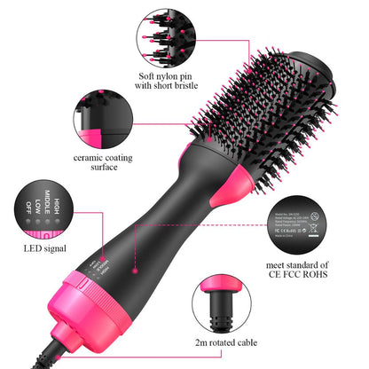 One-Step Hair Dryer & Volumizing Brush – Straight, Style & Dry in Minutes