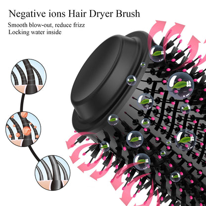 One-Step Hair Dryer & Volumizing Brush – Straight, Style & Dry in Minutes